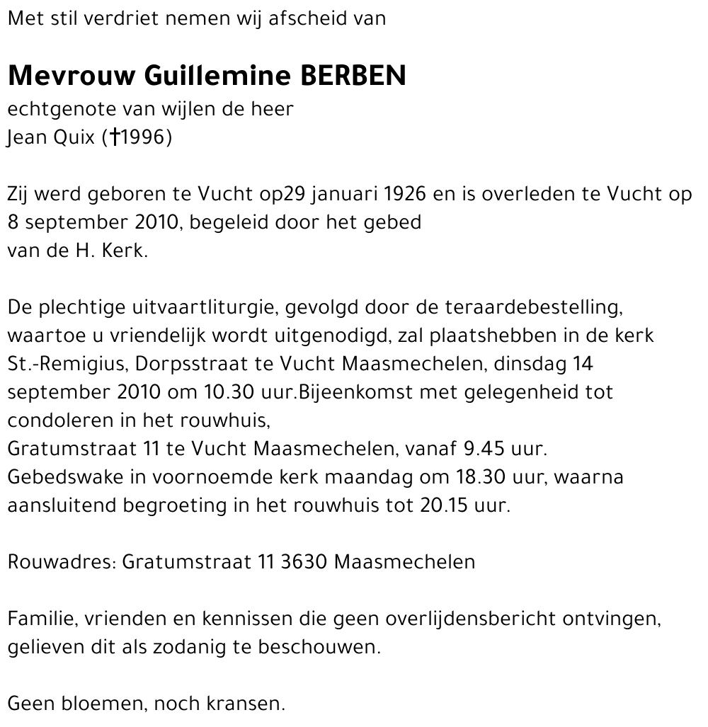 Guillemine Berben