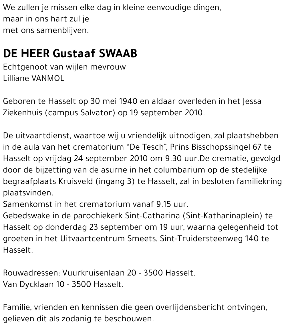 Gustaaf Swaab