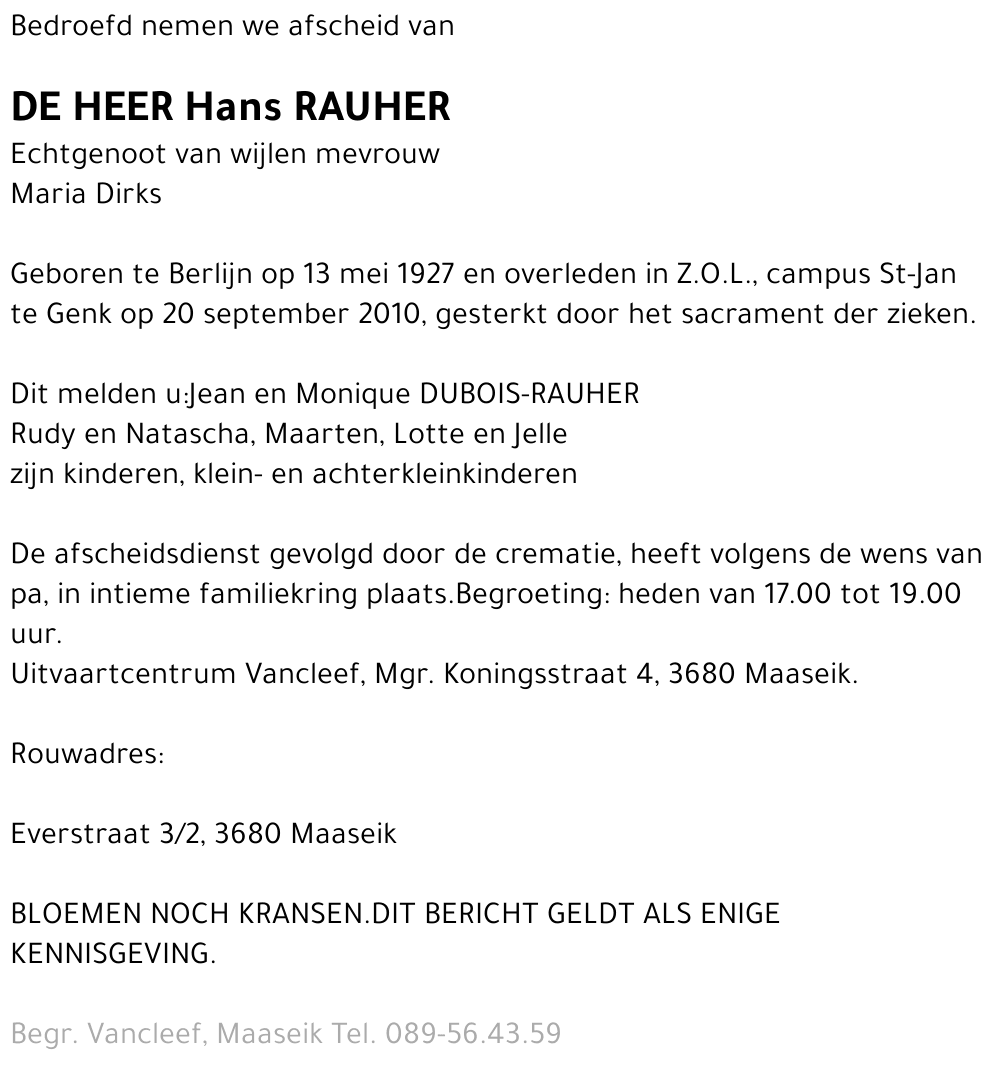 Hans Rauher
