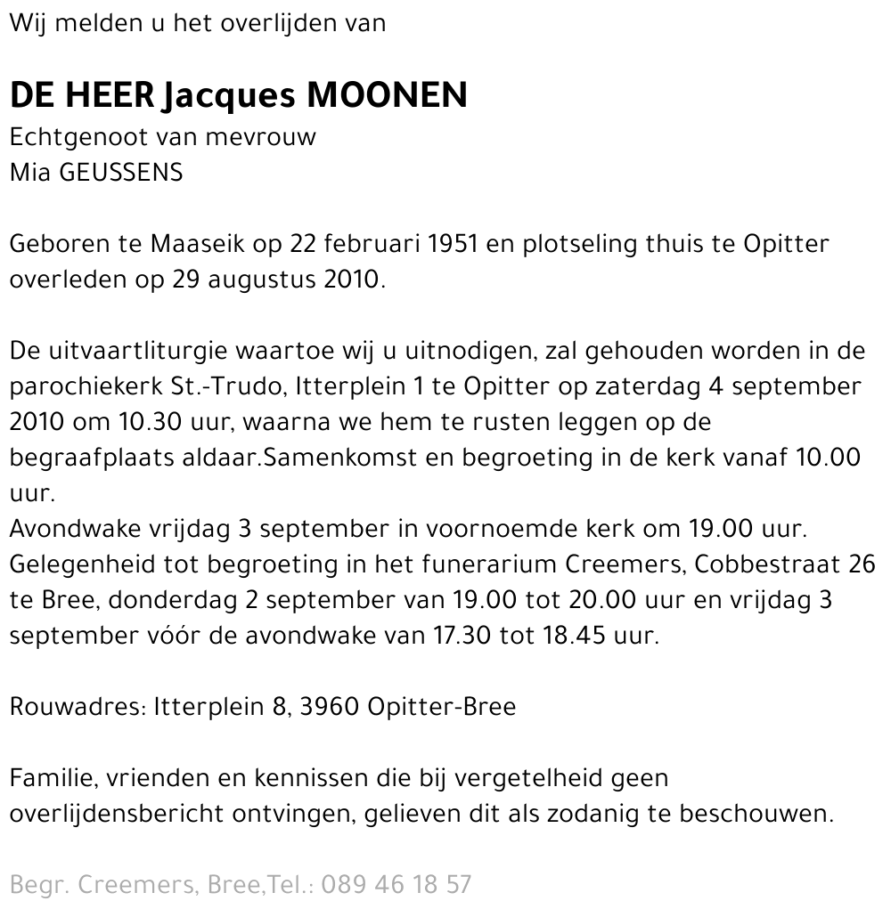 Jacques Moonen