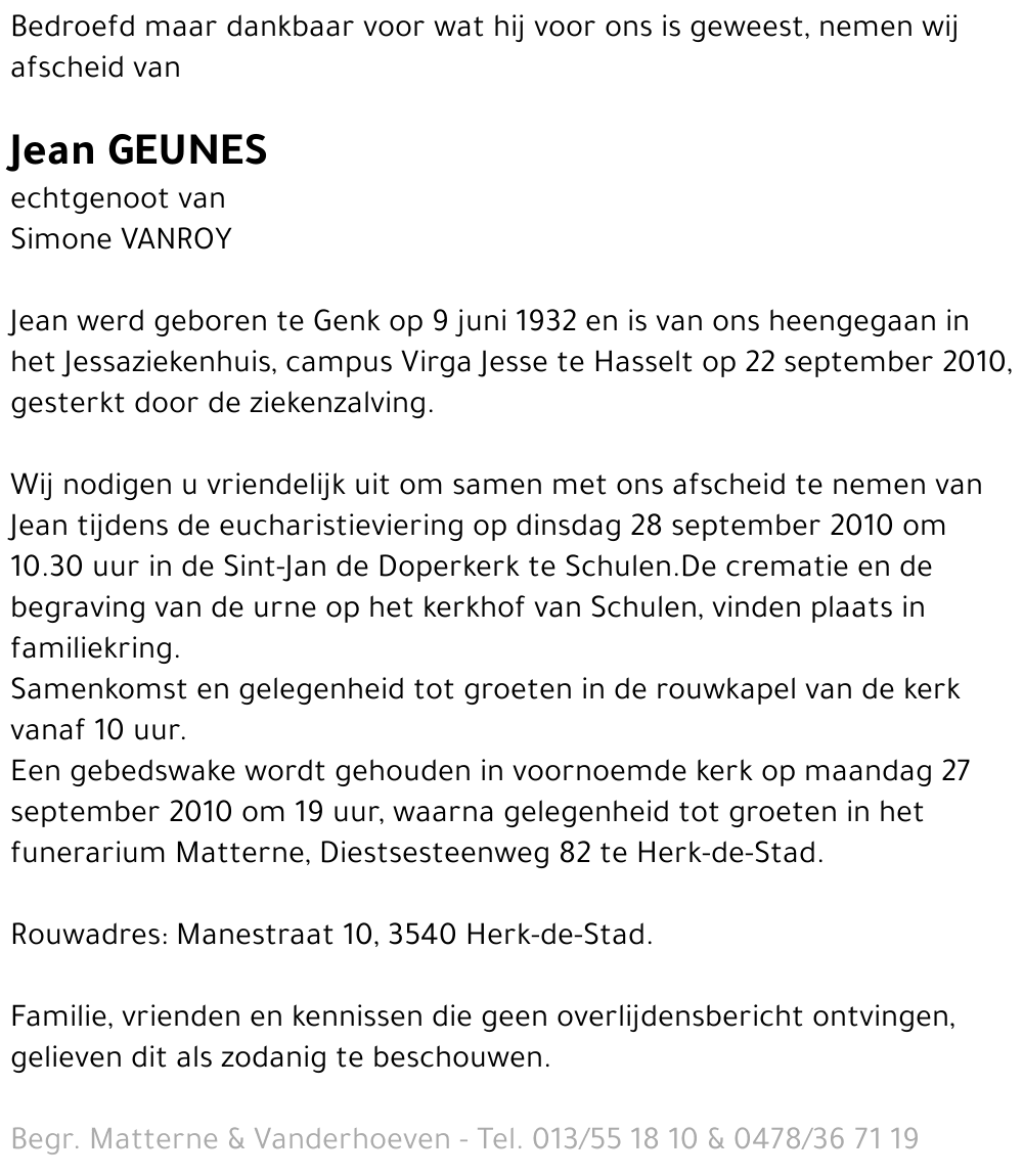 Jean Geunes
