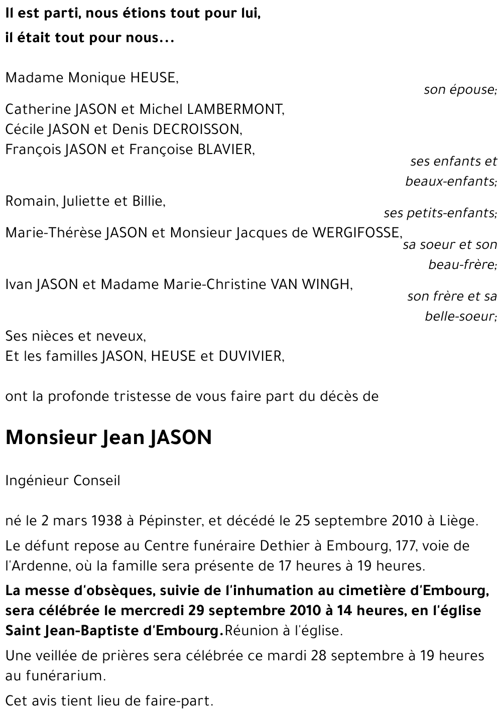 Jean JASON