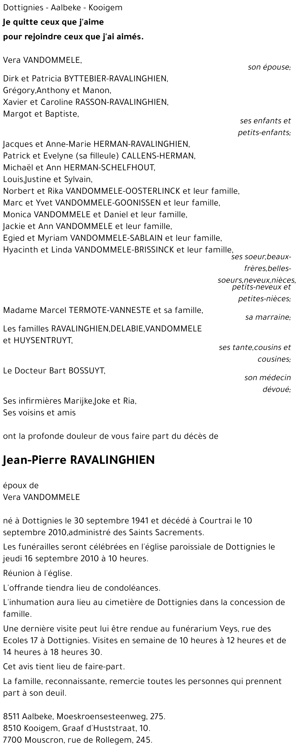 Jean-Pierre RAVALINGHIEN