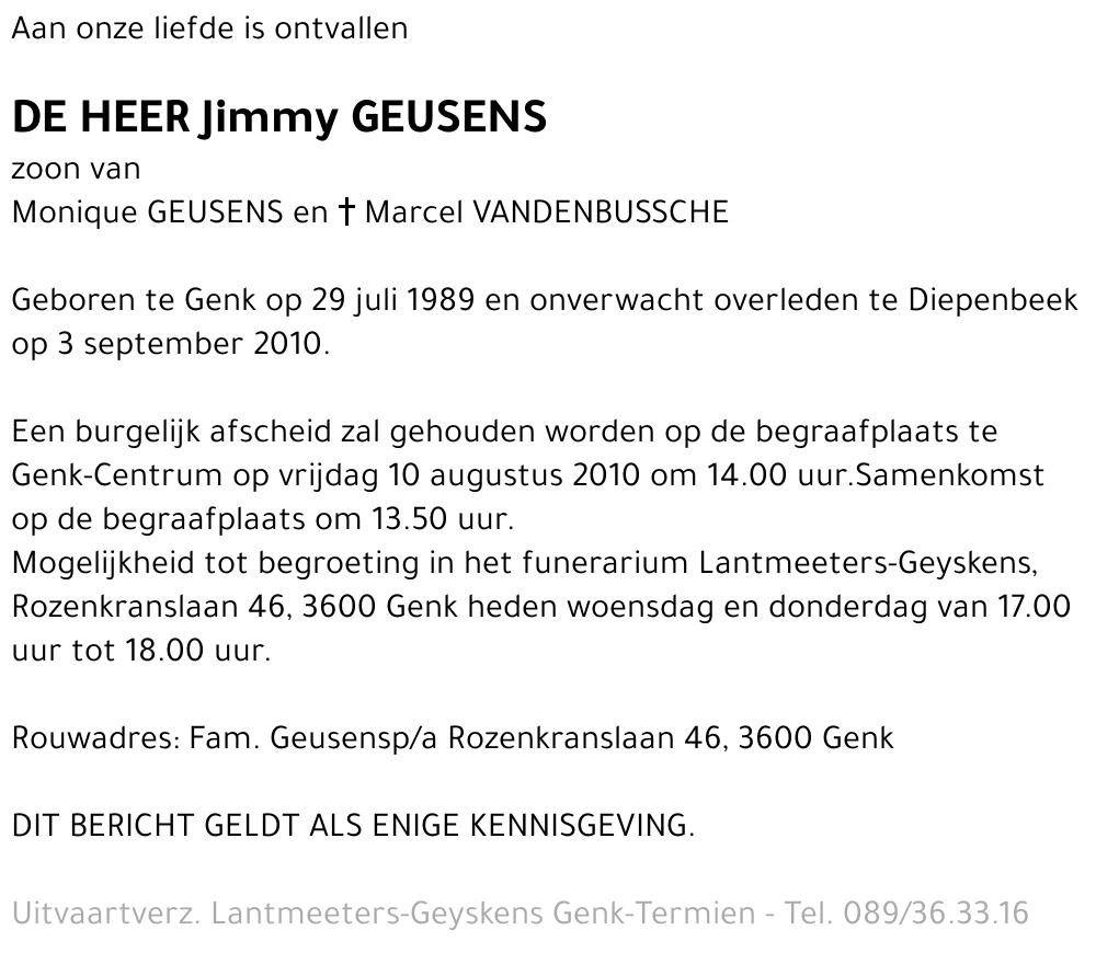 Jimmy GEUSENS