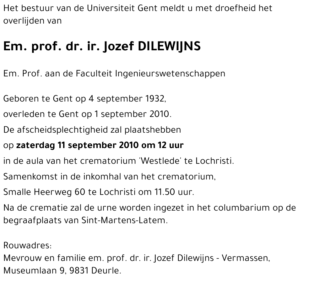 Jozef Dilewijns