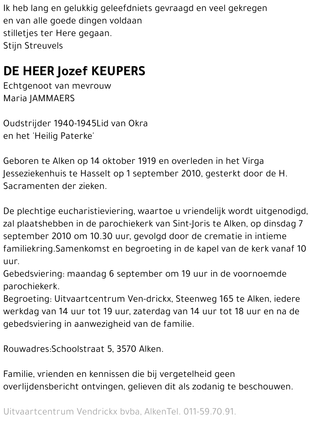 Jozef Keupers