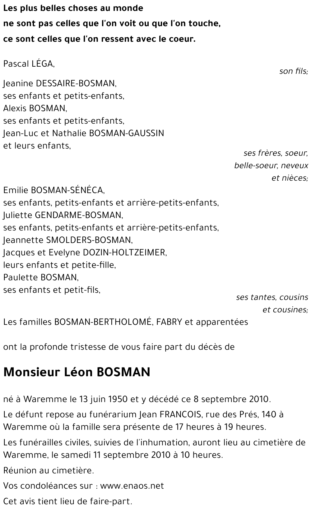Léon BOSMAN