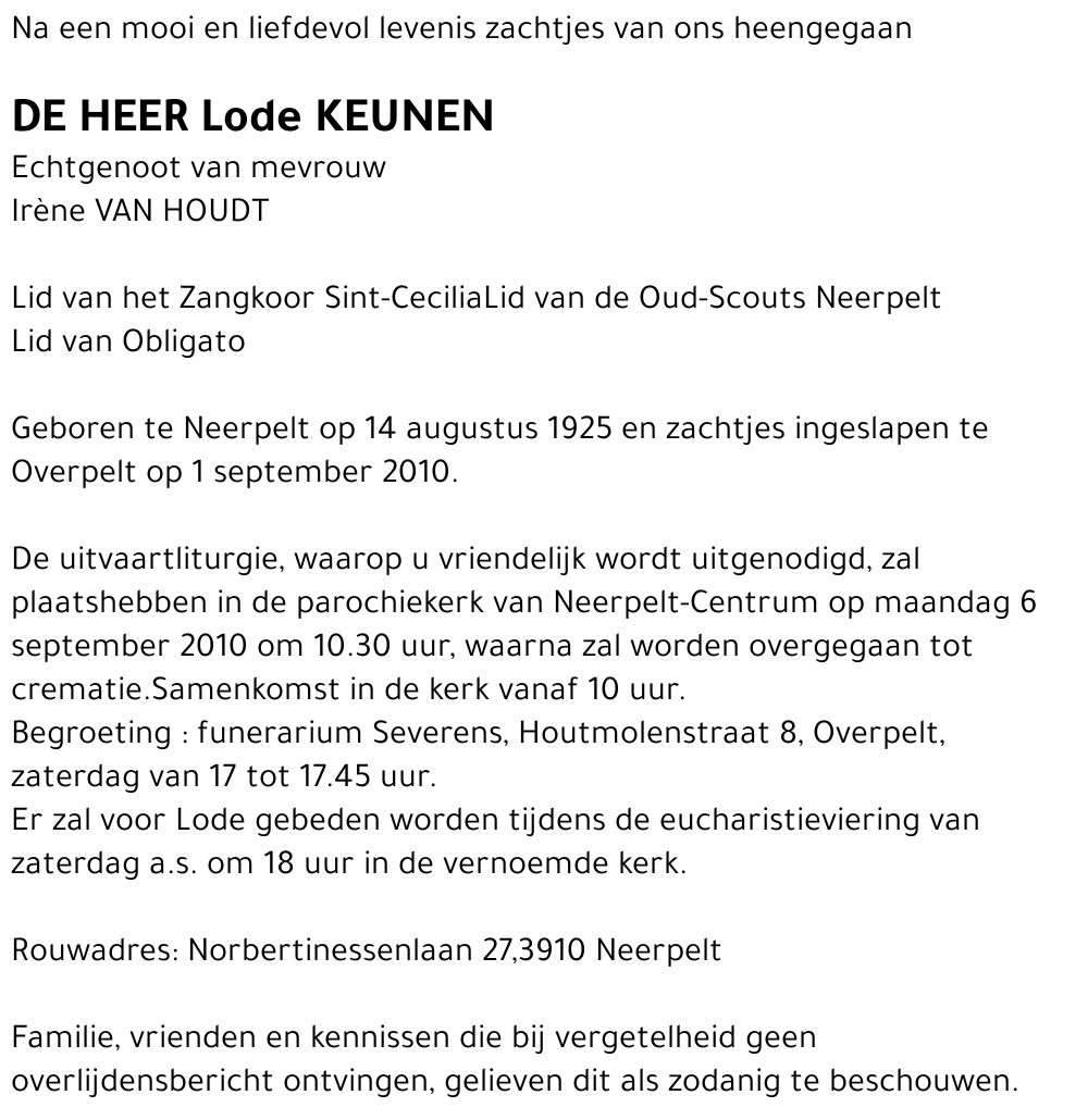 Lode Keunen