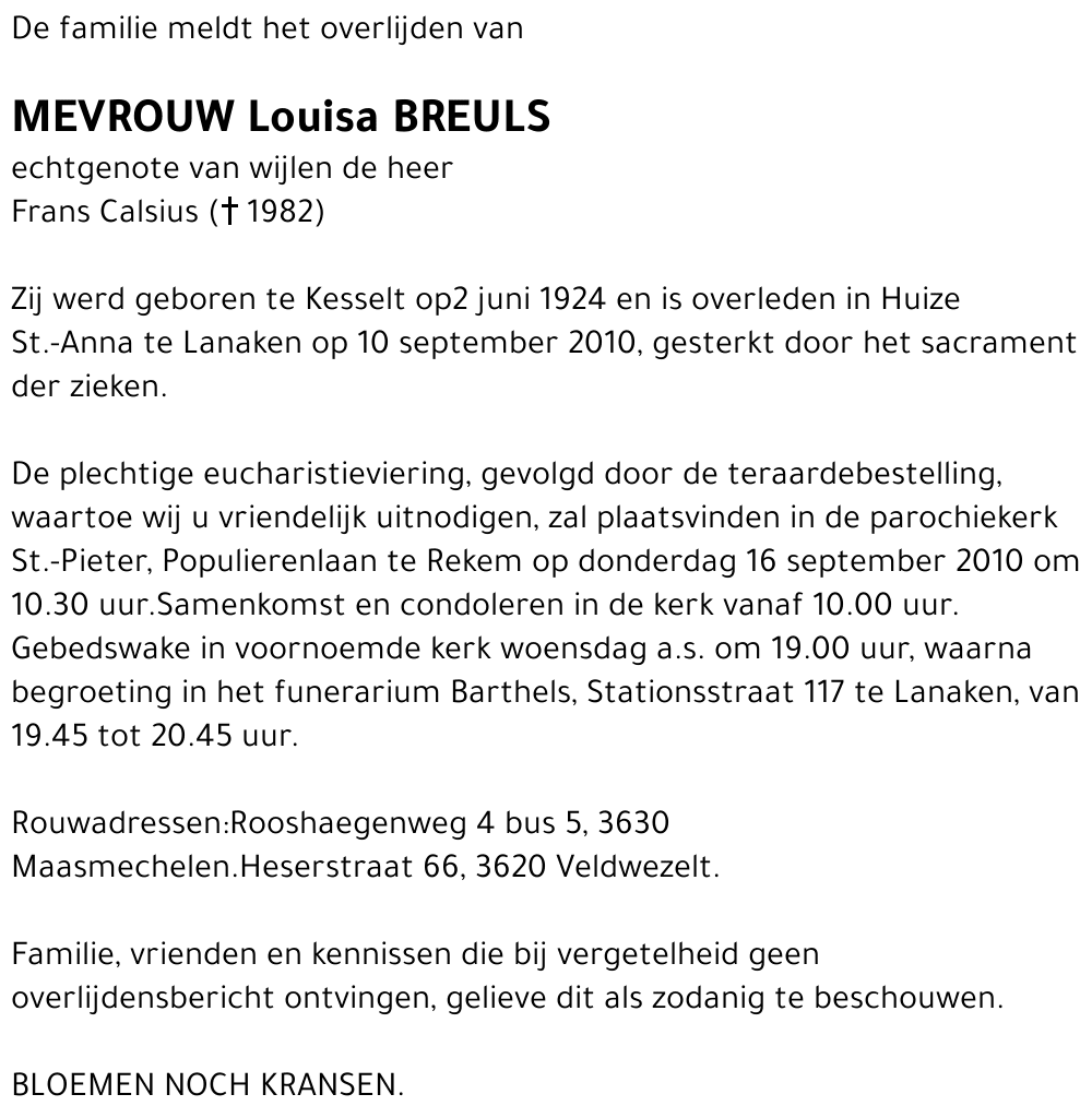 Louisa Breuls