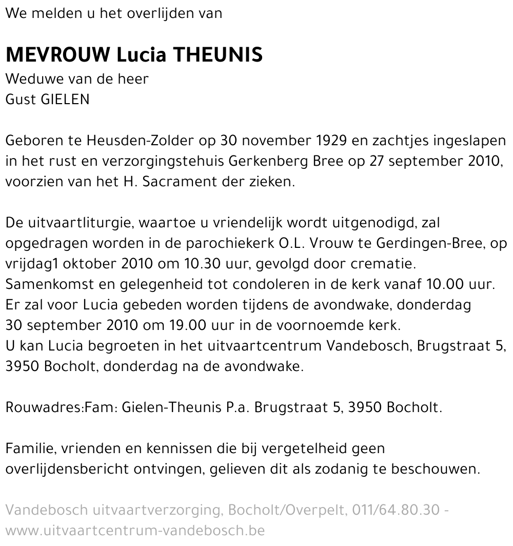 Lucia Theunis