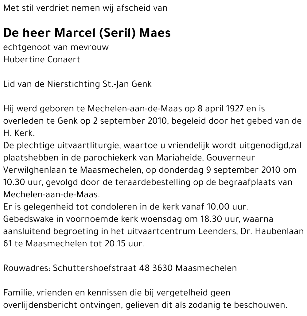 Marcel Maes