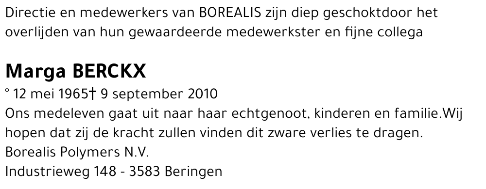 Marga Berckx