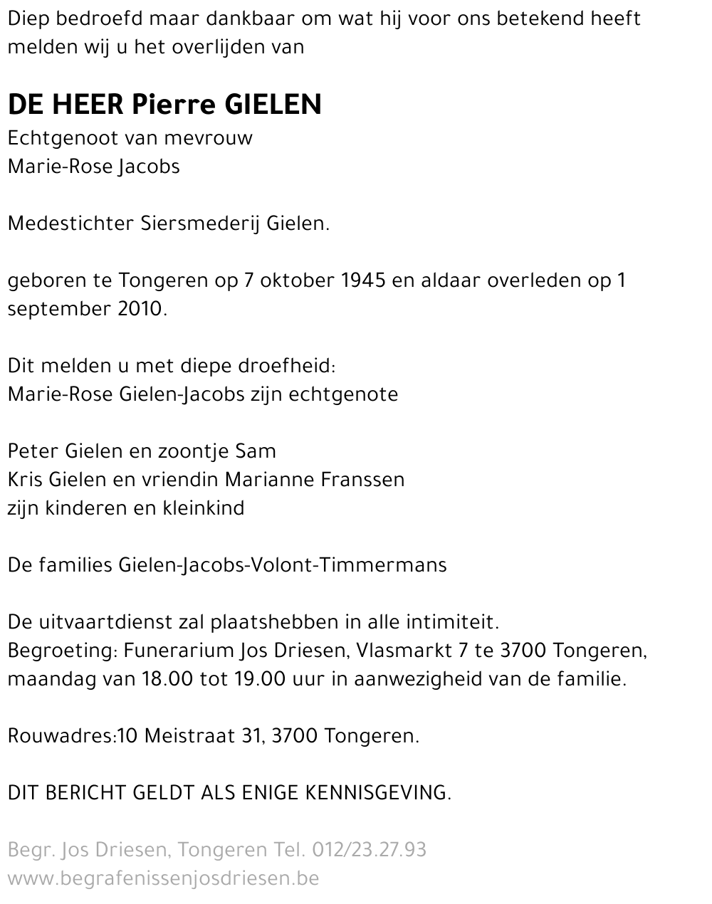 Pierre Gielen