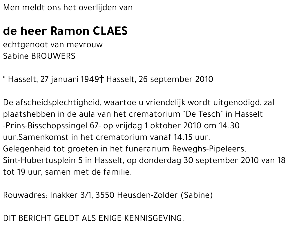 Ramon Claes