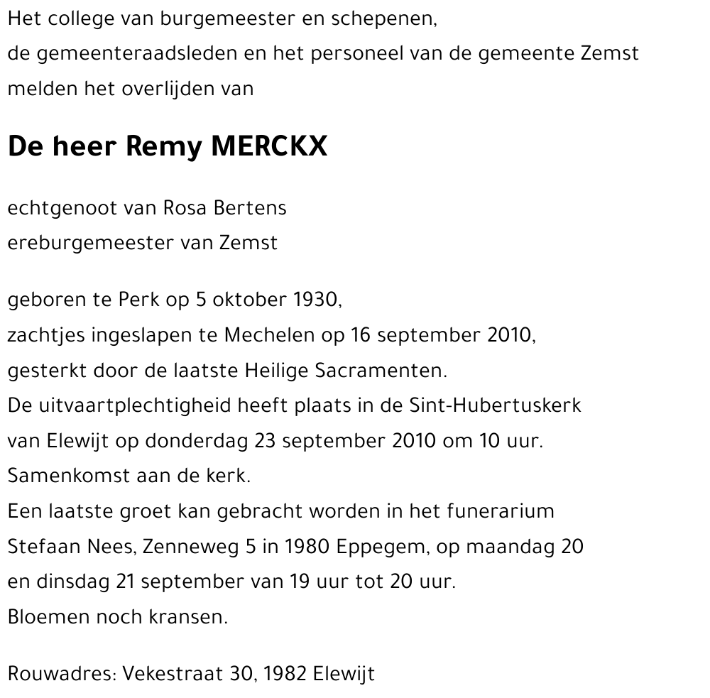 Remy MERCKX