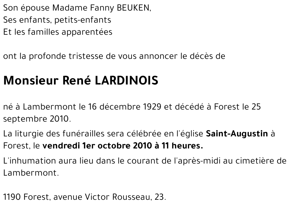 René LARDINOIS