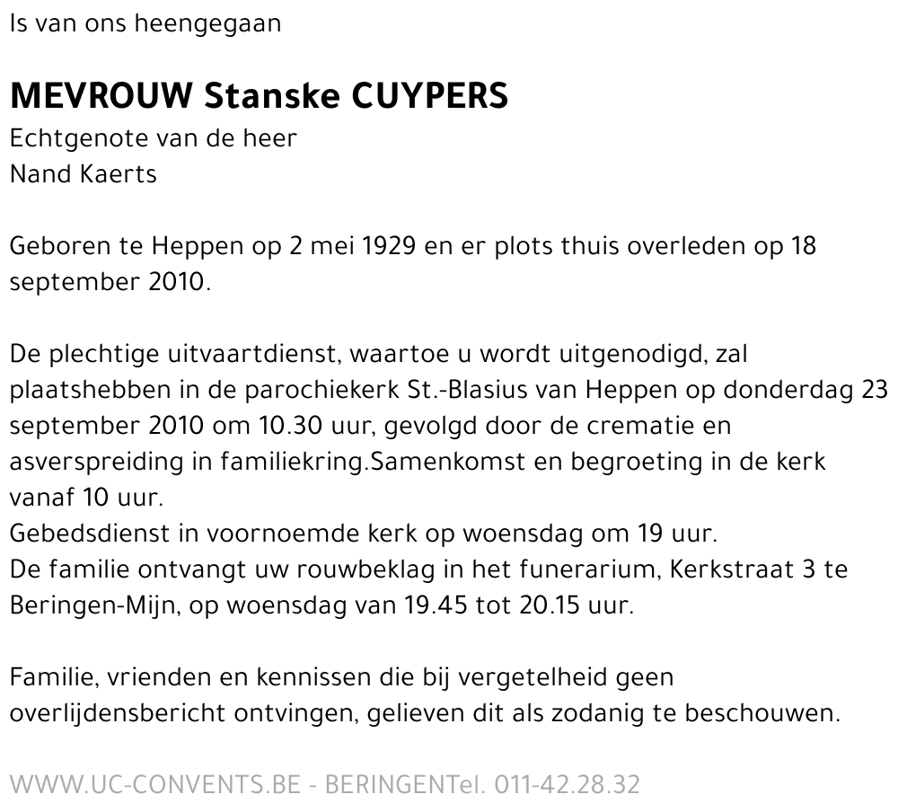 Stanske Cuypers
