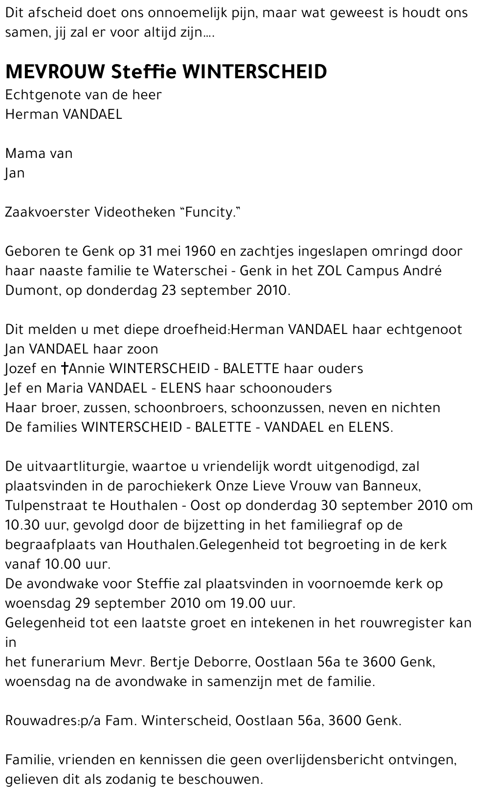 Steffie WINTERSCHEID