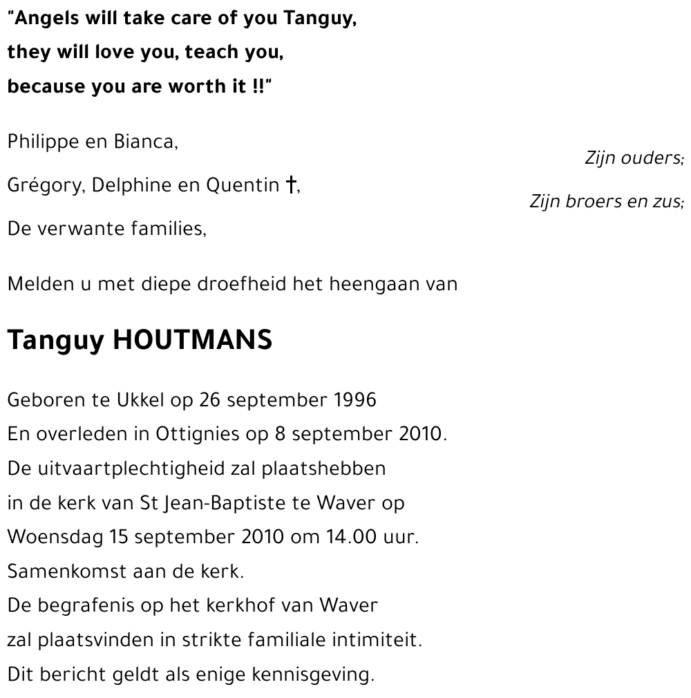 Tanguy HOUTMANS