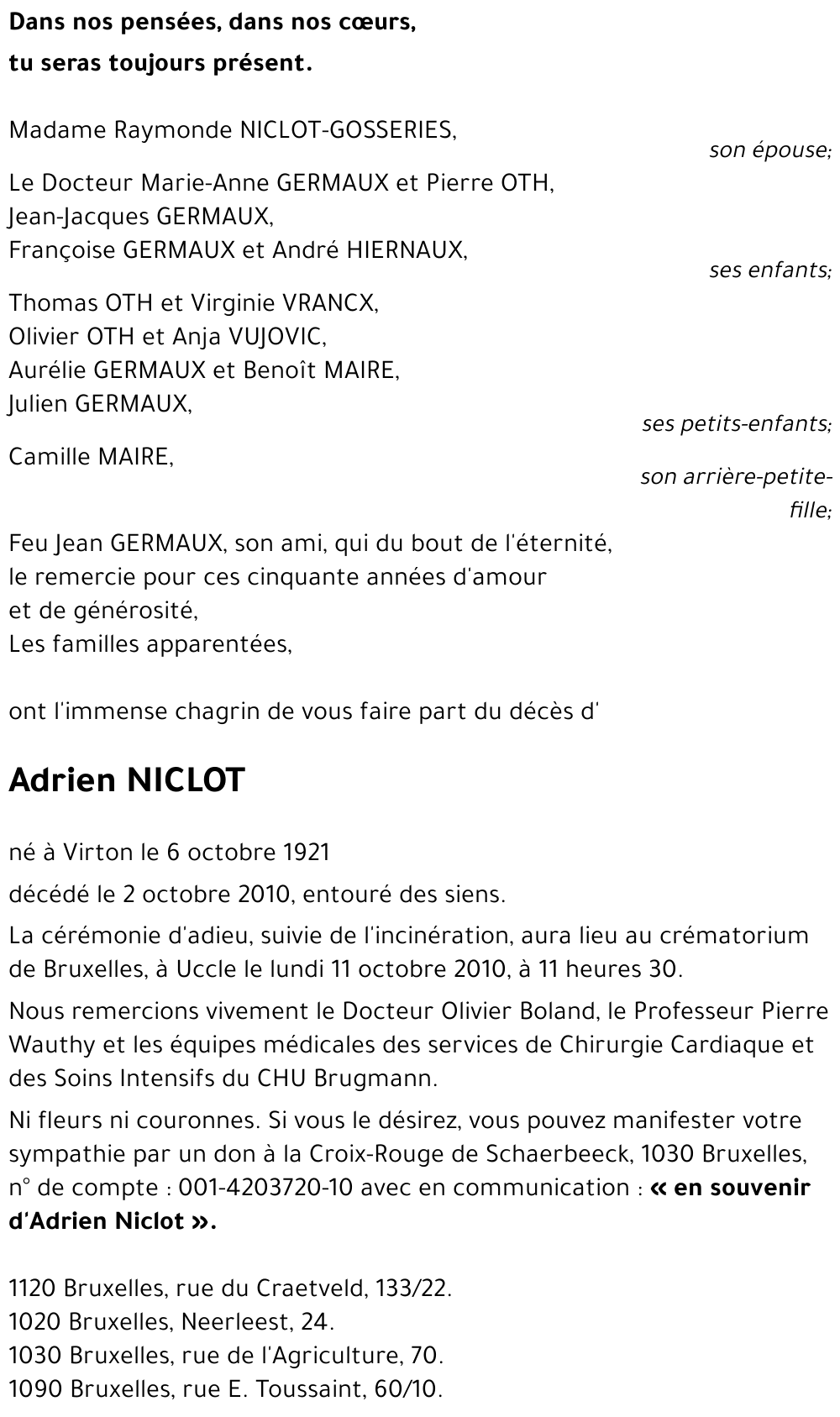 Adrien NICLOT