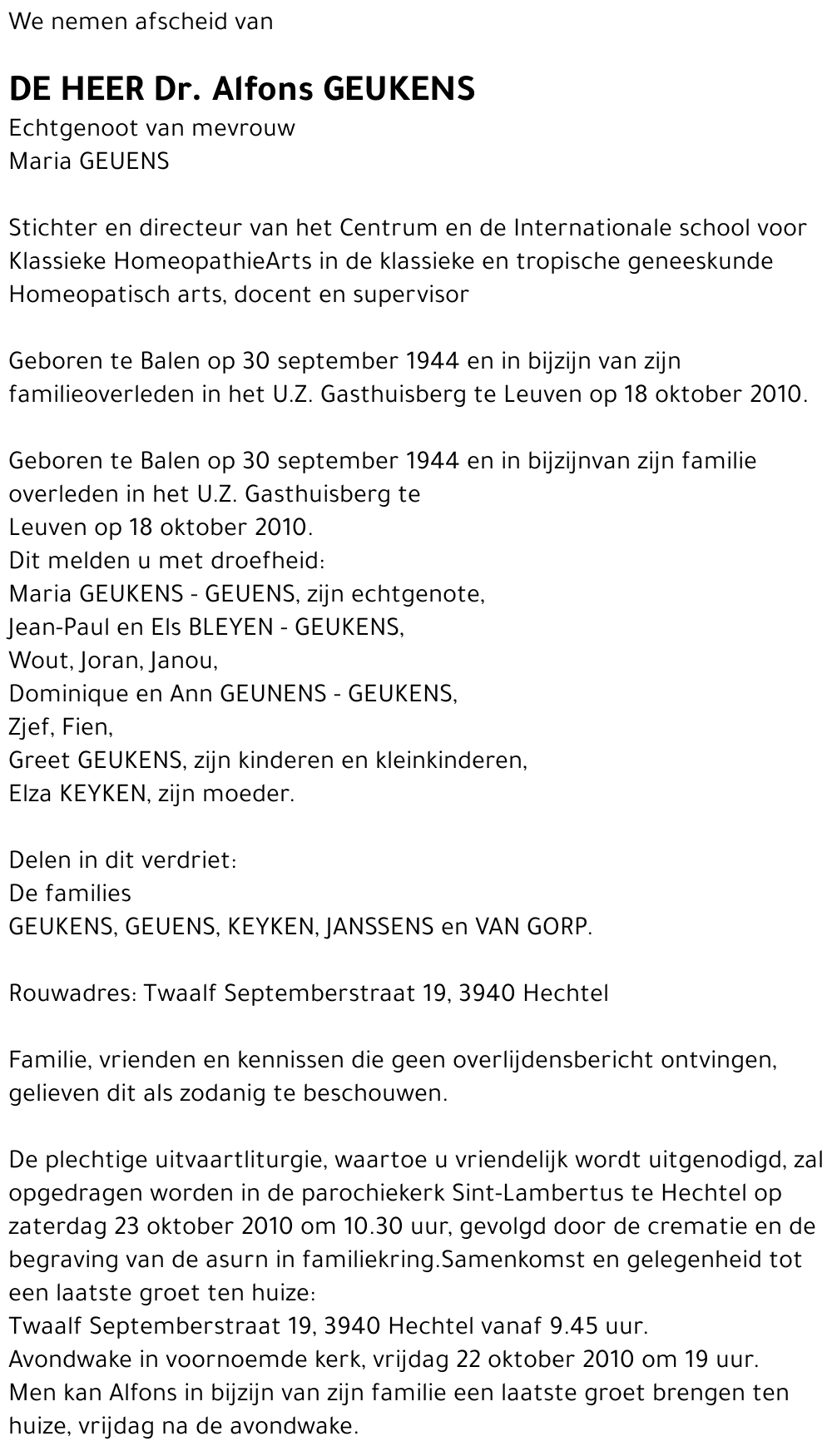 Alfons Geukens