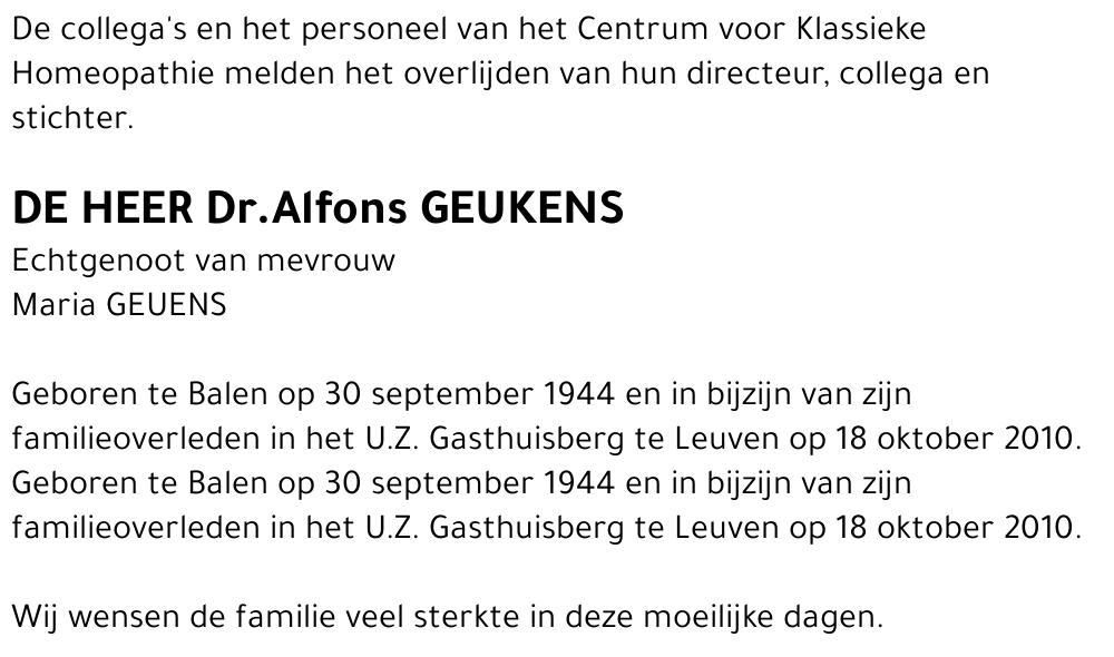 Alfons Geukens