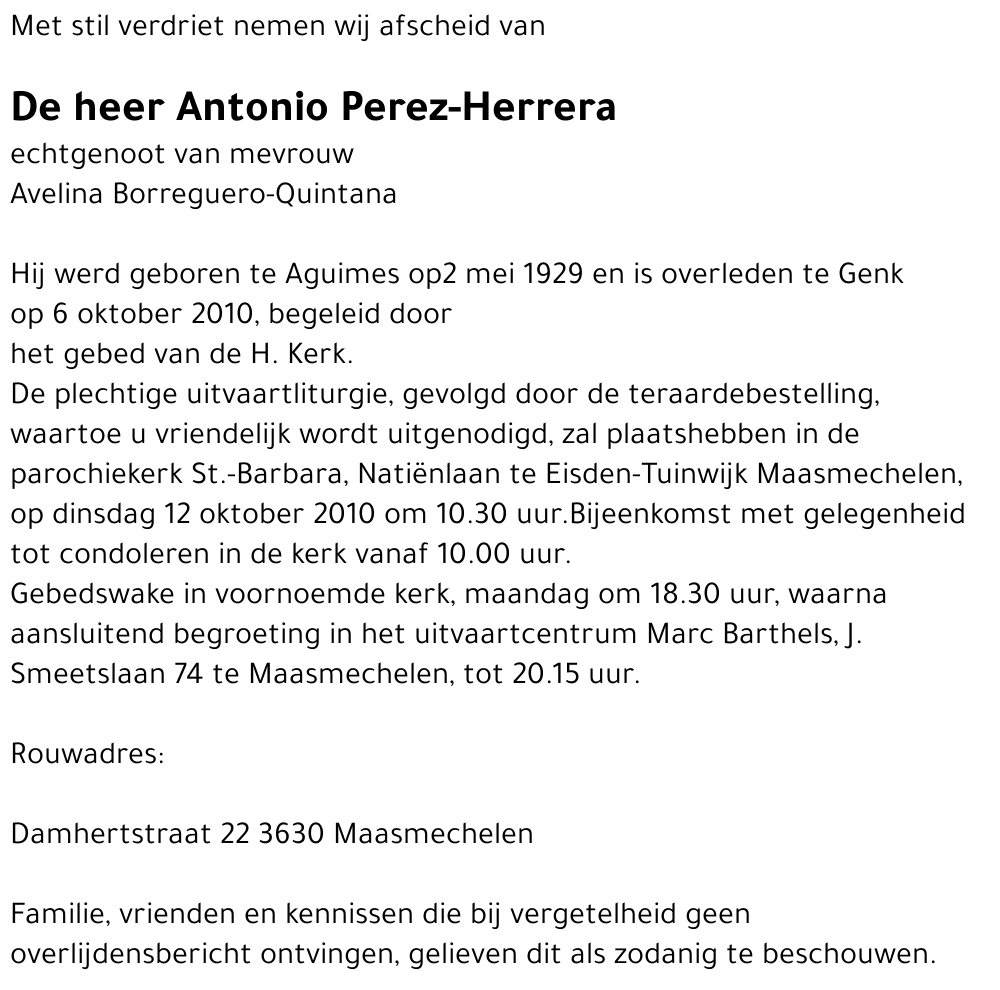 Antonio Perez-Herrera