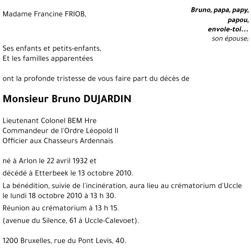 Bruno DUJARDIN