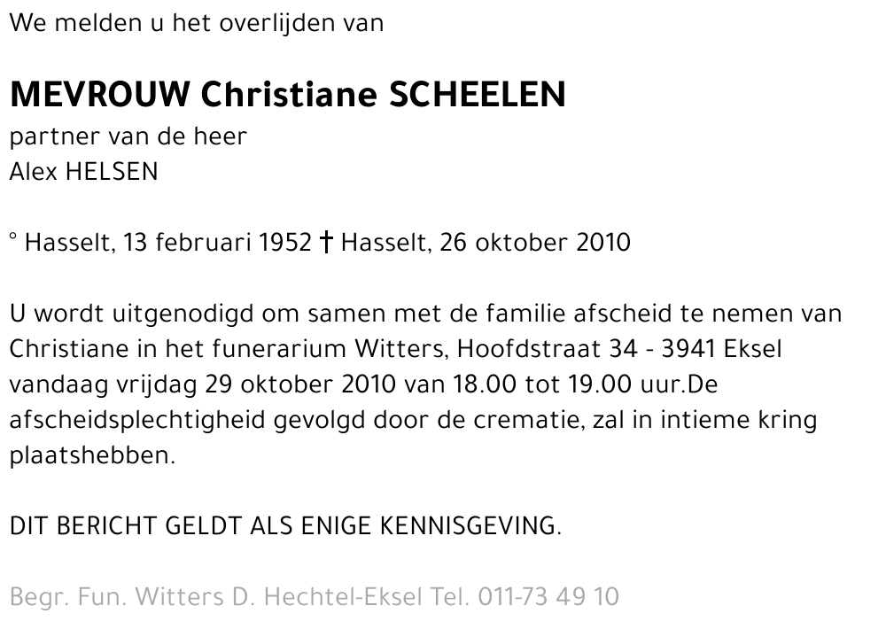 Christiane Scheelen