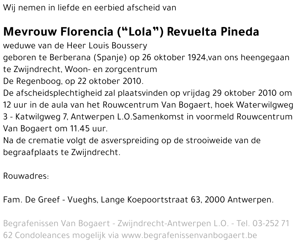 Florencia Revuelta Pineda