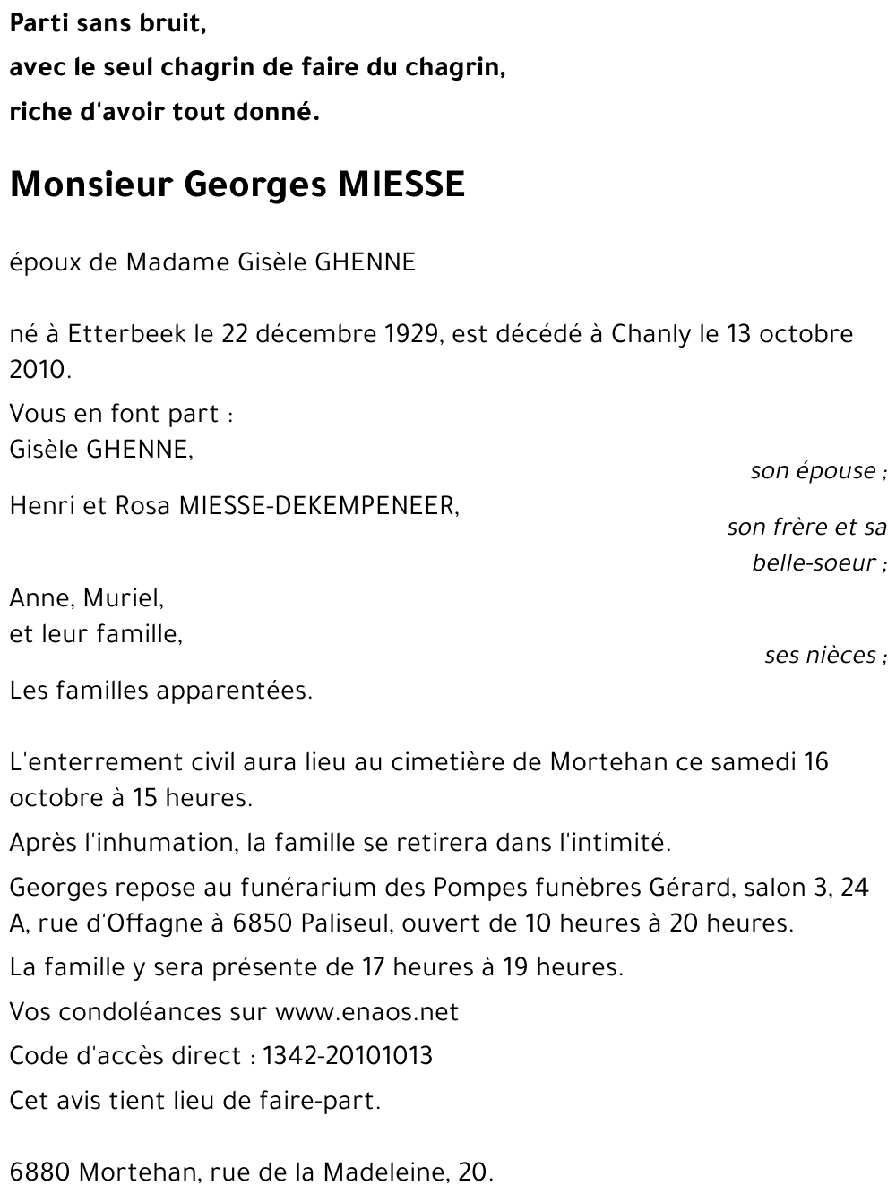 Georges MIESSE