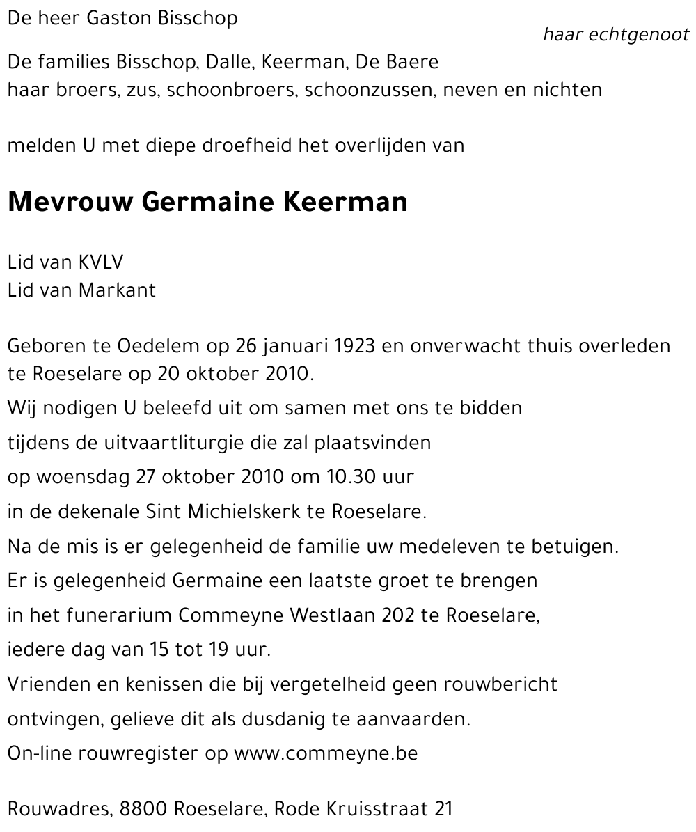 Germaine Keerman