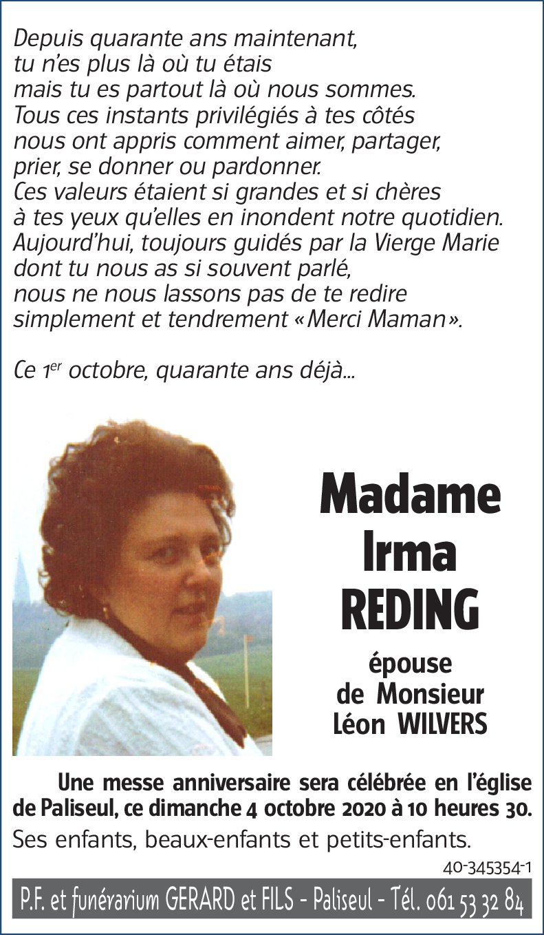 Irma REDING