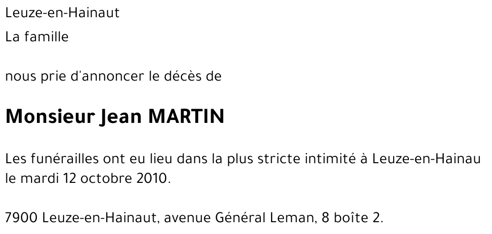 Jean Martin