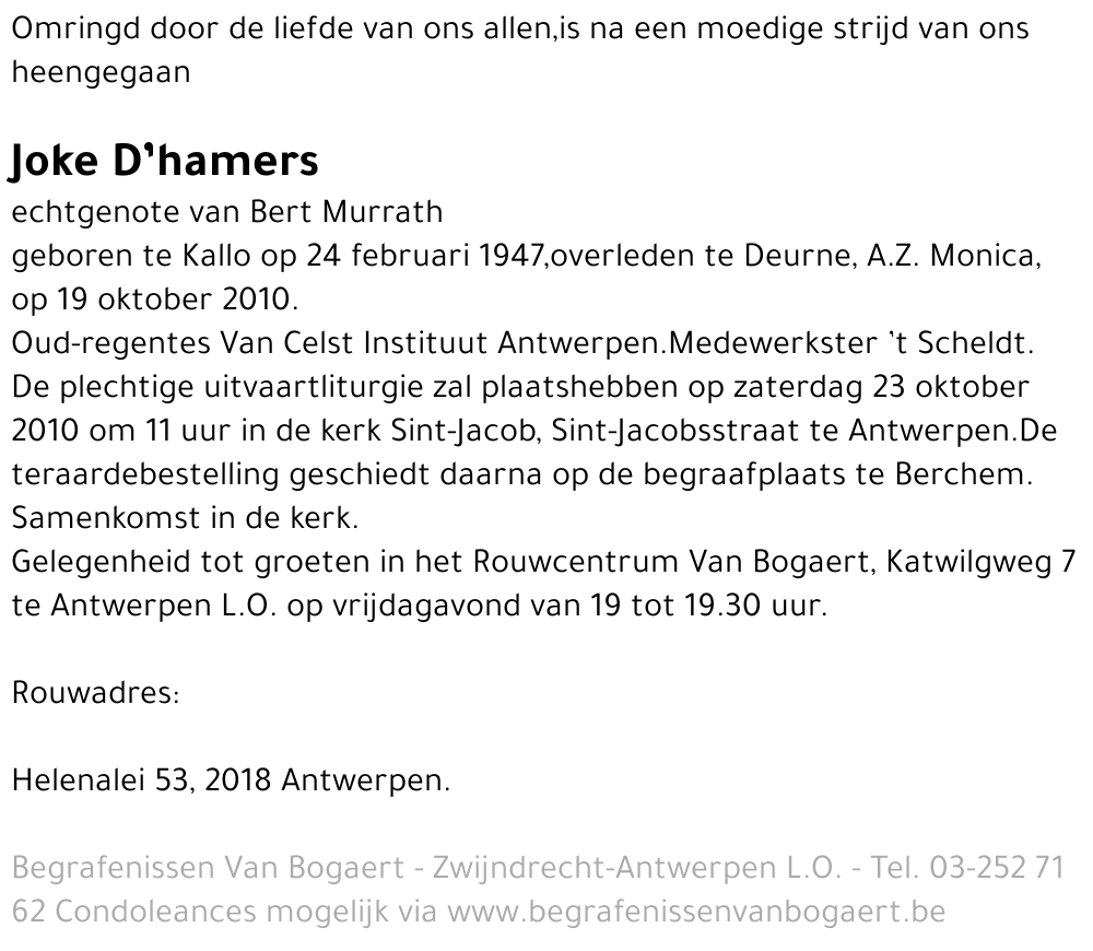 Joke D'hamers