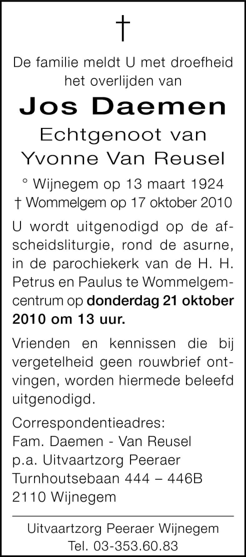 Jos Daemen