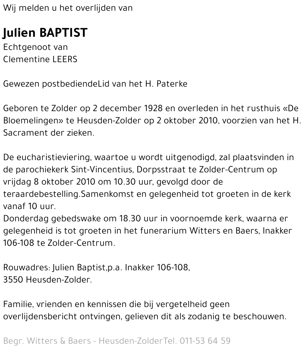 Julien Baptist