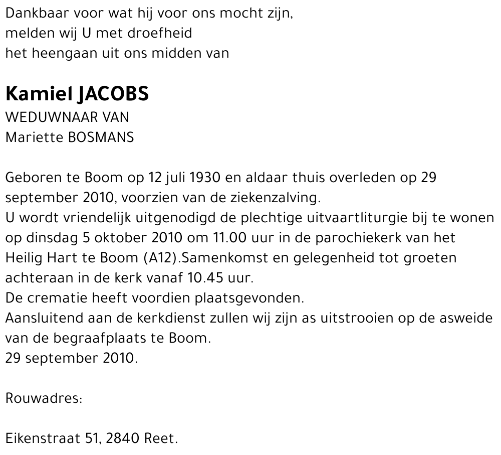 Kamiel Jacobs