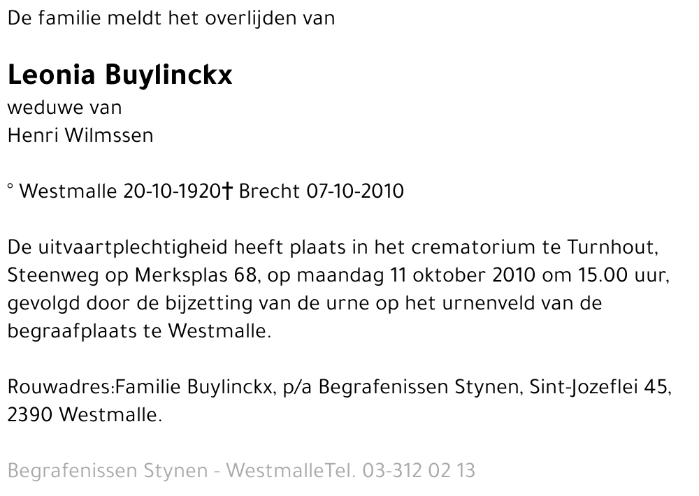 Leonia Buylinckx