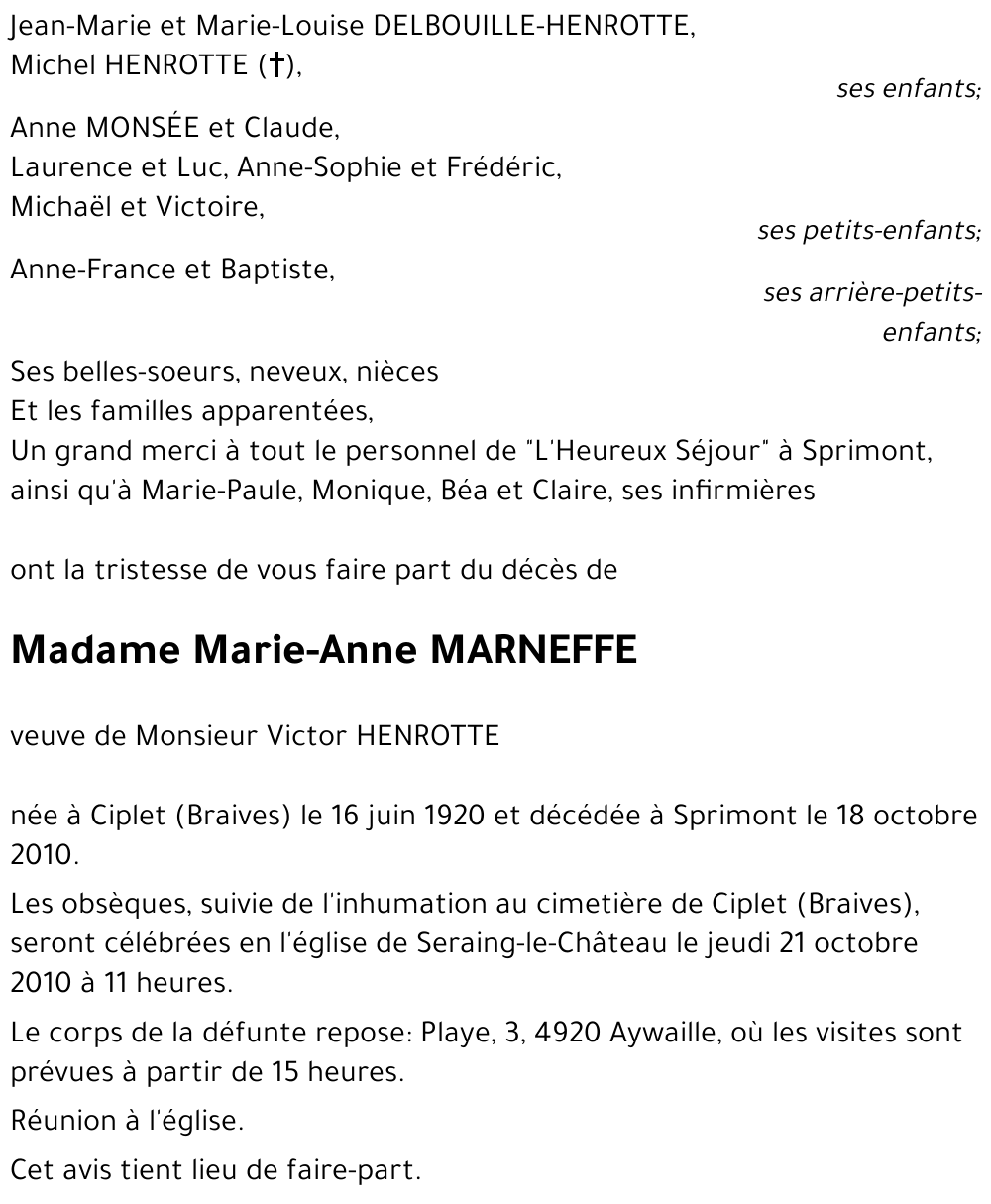 Marie-Anne Marneffe