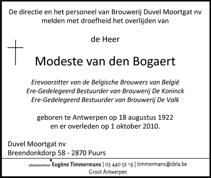 Modeste van den Bogaert