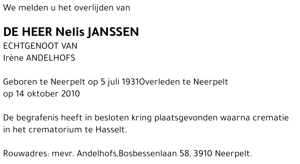Nelis Janssen