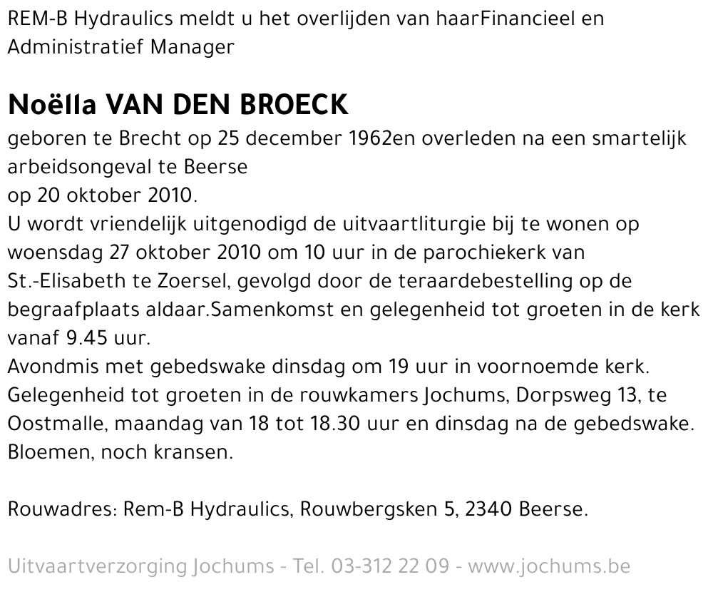 Noëlla Van den Broeck