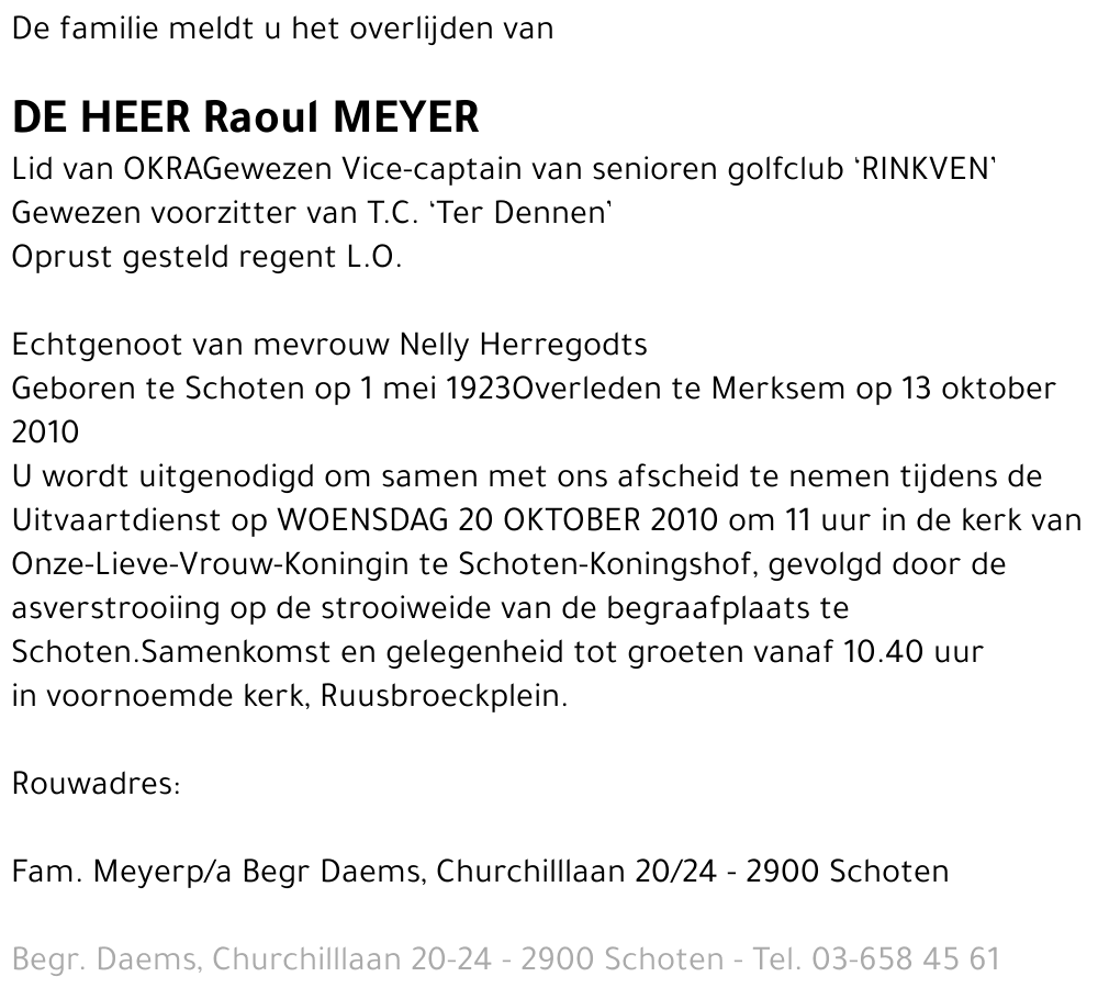 Raoul Meyer