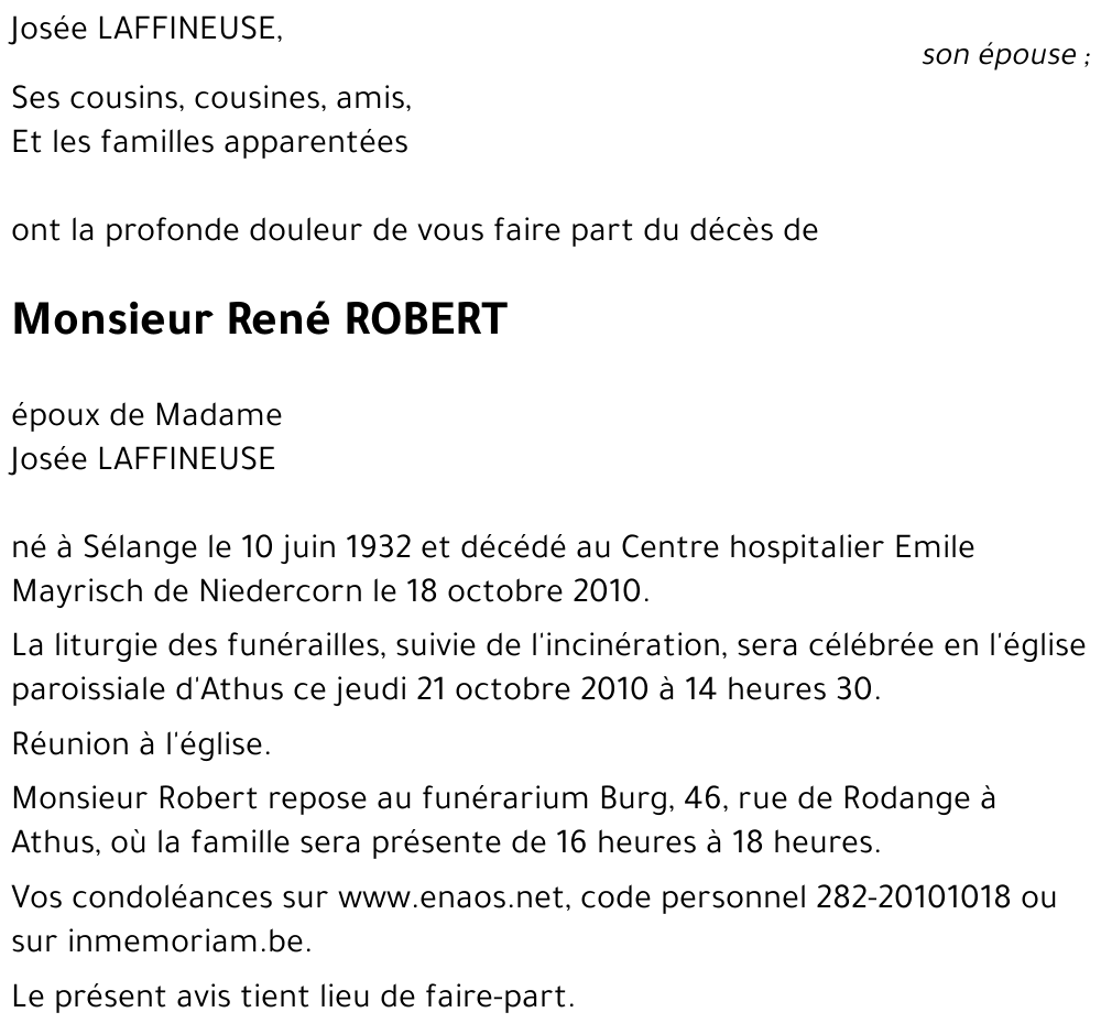 René ROBERT