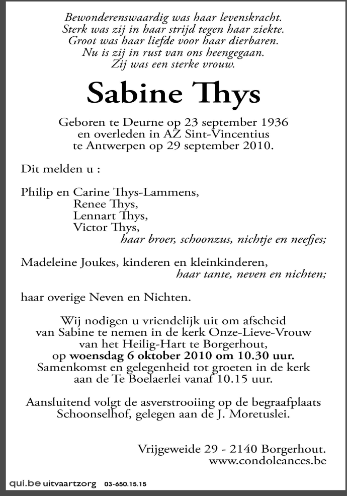 Sabine THYS