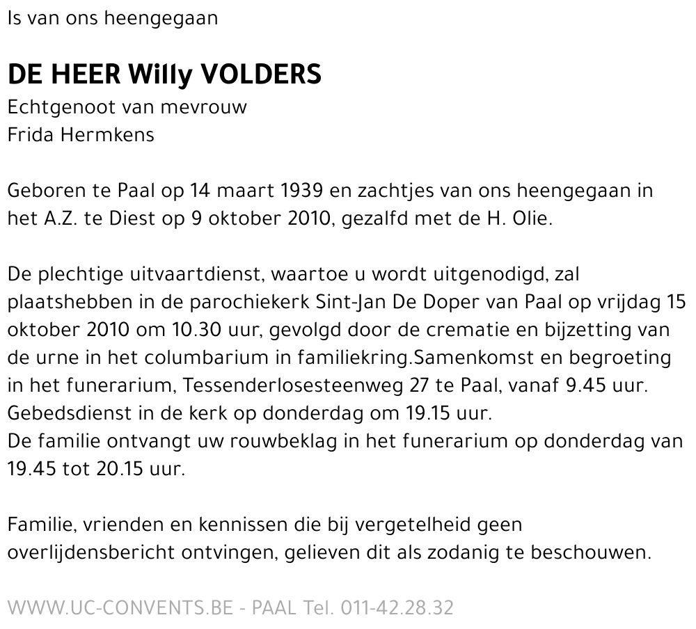 Willy Volders