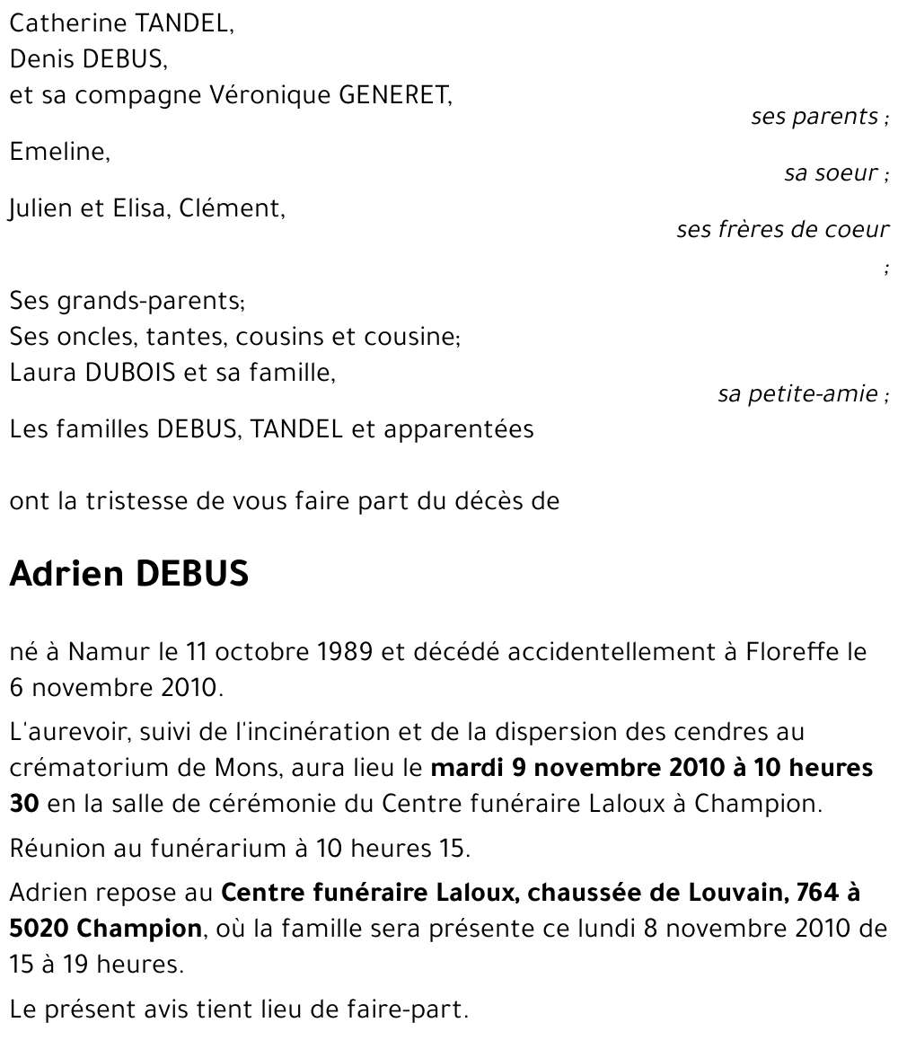 Adrien DEBUS