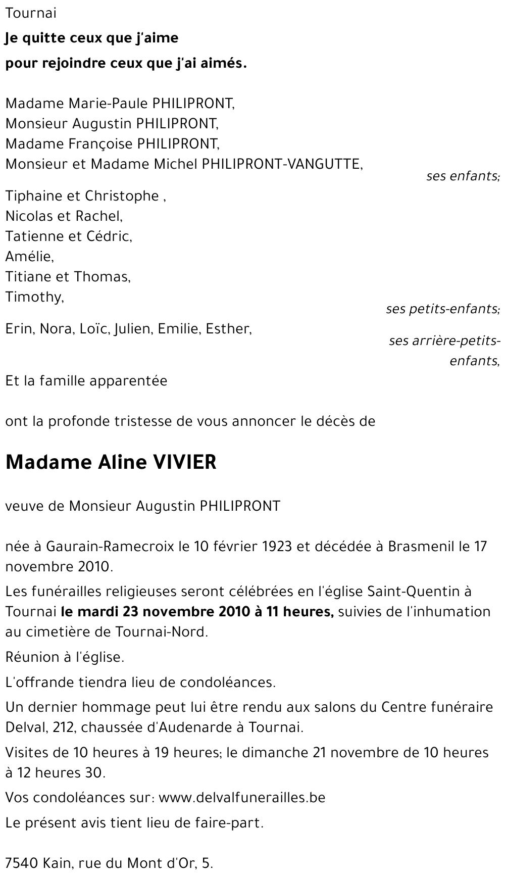 Aline VIVIER
