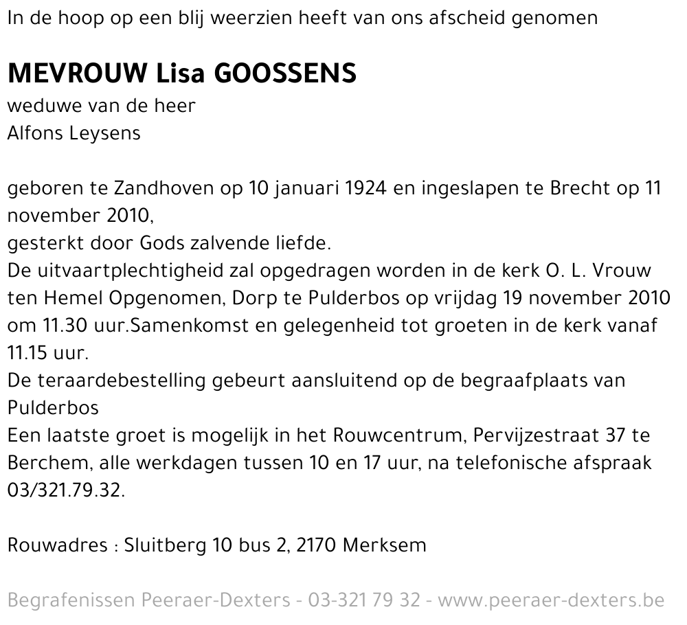 Elisabeth Goossens